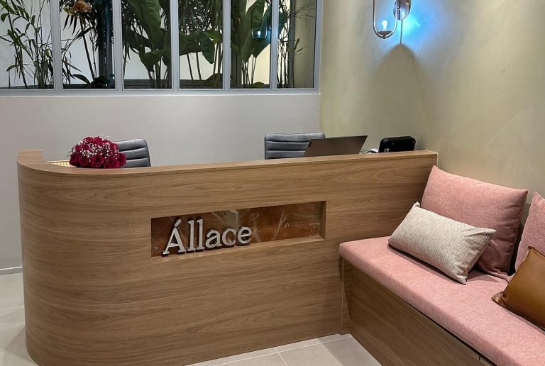 Recepção da Clínica Állace